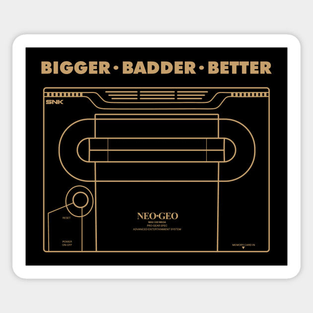 Bigger. Badder. Better Sticker by Secret Stash